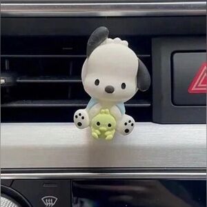 Pochacco car vent clip accessory